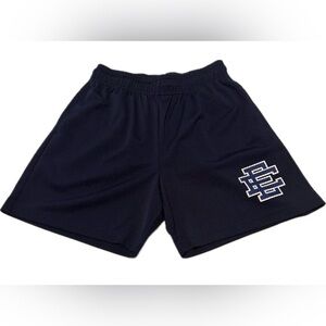 Eric Emanuel EE Logo Basic Mesh Shorts Navy Men’s Medium Made in USA